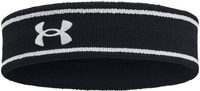 UNDER ARMOUR Striped Performance Terry HB, Black / White / Black