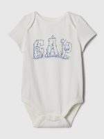 GAP 856083-02 Baby body z organické bavlny Béžová