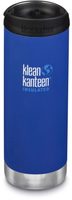 KLEAN KANTEEN TKWide w/Café Cap - Deep Surf 473 ml