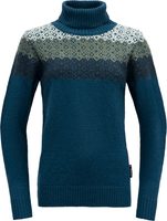 DEVOLD Syvde Wool High Neck Wmn Flood