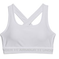 UNDER ARMOUR UA Crossback Mid Bra, White