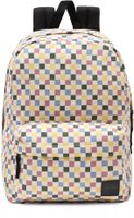 WM DEANA III BACKPACK CALIFAS MULTI COLOR CHECK MARSHMALLOW/ASHLEY BLUE