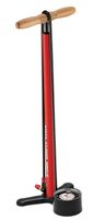 LEZYNE STEEL FLOOR DRIVE FIRE RED - 3,5" manometr