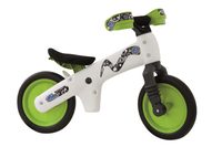 children's plastic bicycle, white-green