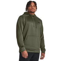 UNDER ARMOUR Armour Fleece Hoodie, Marine OD Green / Black