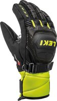 LEKI Worldcup Race Coach Flex S GTX Junior, black-ice lemon