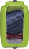 OSPREY DRY SACK 20 W/WINDOW, limon green