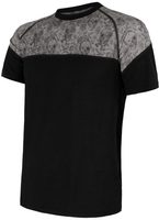 SENSOR MERINO IMPRESS men's shirt black/skulls