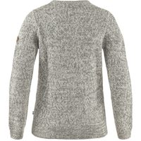 Övik Structure Sweater W Egg Shell-Grey