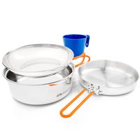 GSI OUTDOORS Glacier Stainless 1 Person Mess Kit