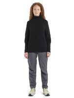 W Seevista Funnel Neck Sweater BLACK