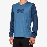 100% AIRMATIC Long Sleeve Jersey Slate Blue