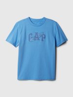 GAP 876898-00 Dětské tričko s logem Modrá