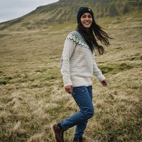 Övik Knit Sweater W, Misty Green-Deep Patina