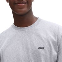 LEFT CHEST LOGO TEE athletic heather-black