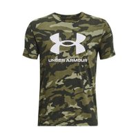 UNDER ARMOUR SPORSTYLE LOGO AOP SS-GRN