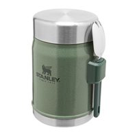 thermos 400ml with spoon/fork green