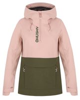 HUSKY Dámská outdoor bunda Nabbi L lt. pink/khaki