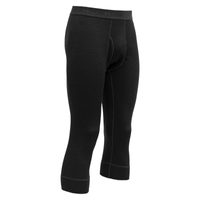 DEVOLD Expedition Man 3/4 Long Johns W/Fly, Black