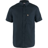 FJÄLLRÄVEN Övik Travel Shirt SS M Dark Navy