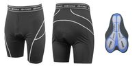 FORCE inner liner for MTB shorts, black
