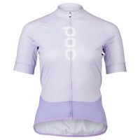 POC W's Essential Road Logo Jersey Purple Amethyst/Purple Quartz