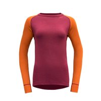 DEVOLD Expedition Merino 235 Shirt Wmn, Beetroot/Flame