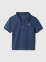 GAP 408359-01 Dětské polo tričko pique Tmavě modrá