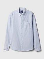 GAP Košile oxford standard fit Modrá