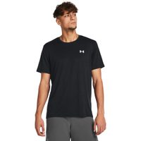 UNDER ARMOUR STREAKER SPLATTER SS, Black / Black / Reflective