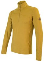 SENSOR MERINO EXTREME pánské triko dl. rukáv mustard