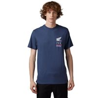 FOX Fox X Honda Ss Tee, Deep Cobalt