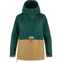 FJÄLLRÄVEN Vardag Anorak W Arctic Green-Buckwheat Brown