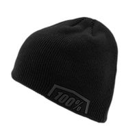 100% ICON Beanie Black