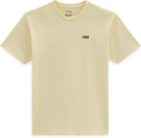 VANS LEFT CHEST LOGO TEE EM ALMOND OIL