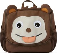 AFFENZAHN Kids Toiletry Bag Monkey - brown