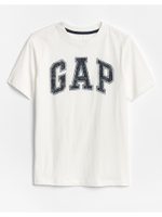 GAP 473269-00 Dětské tričko GAP logo Bílá