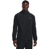 UNDER ARMOUR UA Stretch Woven Windbreaker, Black