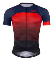 FORCE ASCENT, short sleeve blue-red