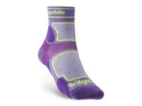 BRIDGEDALE Trail Run UL T2 CS 3/4 Crew Women's, purple