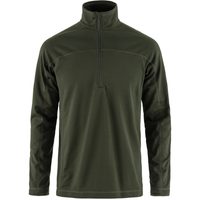 FJÄLLRÄVEN Abisko Lite Fleece Half Zip M, Deep Forest