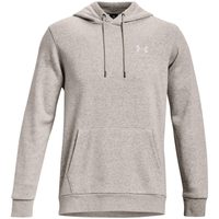 UNDER ARMOUR UA Essential Fleece Hoodie, Gray/white