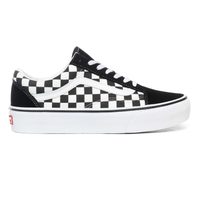 VANS UA OLD SKOOL PLATFORM (CHECKERBOARD) BLK/TR WHT