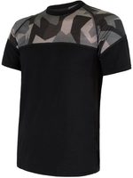 SENSOR MERINO IMPRESS men's shirt black/camo