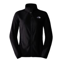 THE NORTH FACE W 100 GLACIER FZ, TNF BLACK LOGO