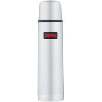 THERMOS Termoska s tlačítkovým uzávěrem a šálkem 1000 ml nerez