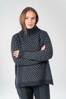 Sørisen Wool Sweater Wmn Ink/Grey