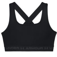 UNDER ARMOUR UA Crossback Mid Bra, Black