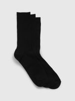GAP Vysoké ponožky, 3 páry Černá