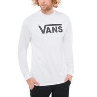 VANS VANS CLASSIC LONG SLEEVE T-SHIRT, White-Black